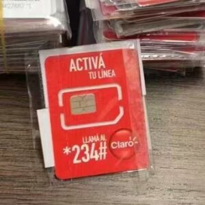 Sim 多多跨境 阿根廷 Claro 电话卡 原生注册 SIM 卡